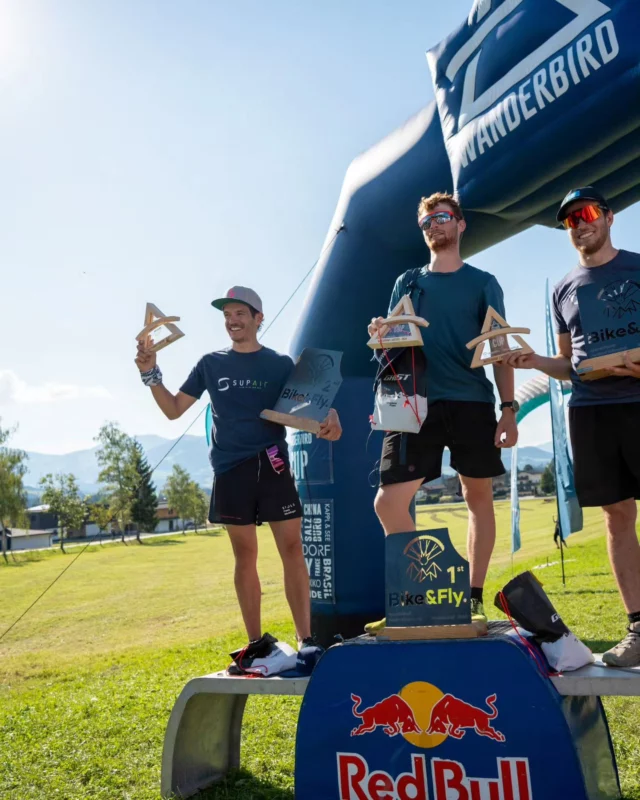 WANDERBIRD CUP WESTENDORF RECAP 🥈
Quick, hot, and intense! The race kicked off at 13:00 under the blazing sun —30°C with zero clouds in sight. I decided to go all in, charging straight up to Choralpe: 3.25km, 1000m+, and not a single spot of shade. After 60 minutes of pure suffering, I reached the summit first, with @flywoitl hot on my heels. We both took off right after, but he managed to snag my first place in the air on the way to the second turnpoint.

Still, landing my first podium finish made it all worth it! It was an awesome competition and a blast to be part of it. Thanks @wanderbird.hikeandfly for the great organisation. Looking forward to the next one. #lifeisintheair 
.
.
.
.
.
@supair_paragliding @bike_fly_festival_brixental @sportraumtrailteam #hikeandfly #parapendio #parapente #paragliding #gleitschirm #berglauf #trailrunning #trailrun
